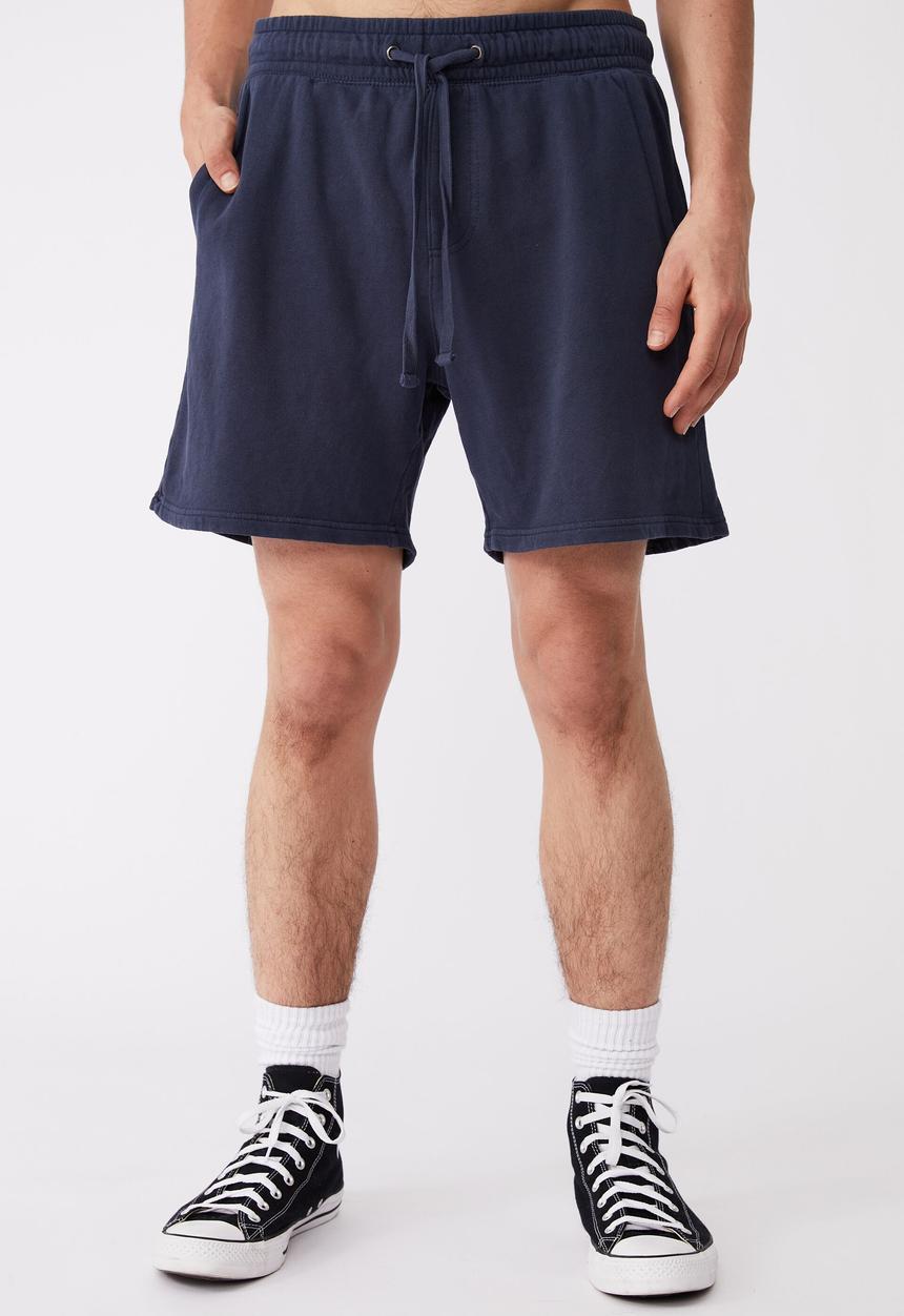 Cotton On - Pigment fleece short - pigment true navy