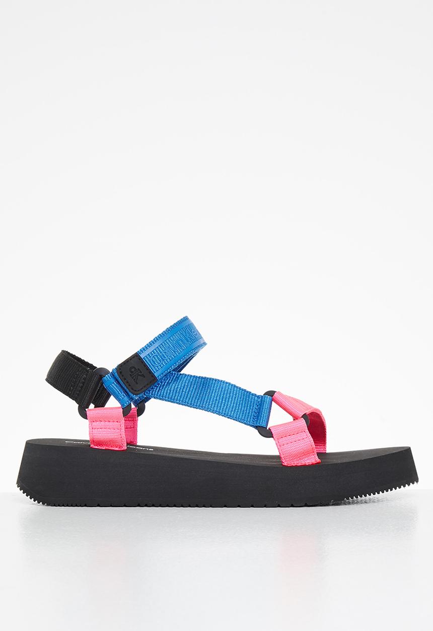 Calvin Klein - Prefresato sandal 1 - knockout pink & blue