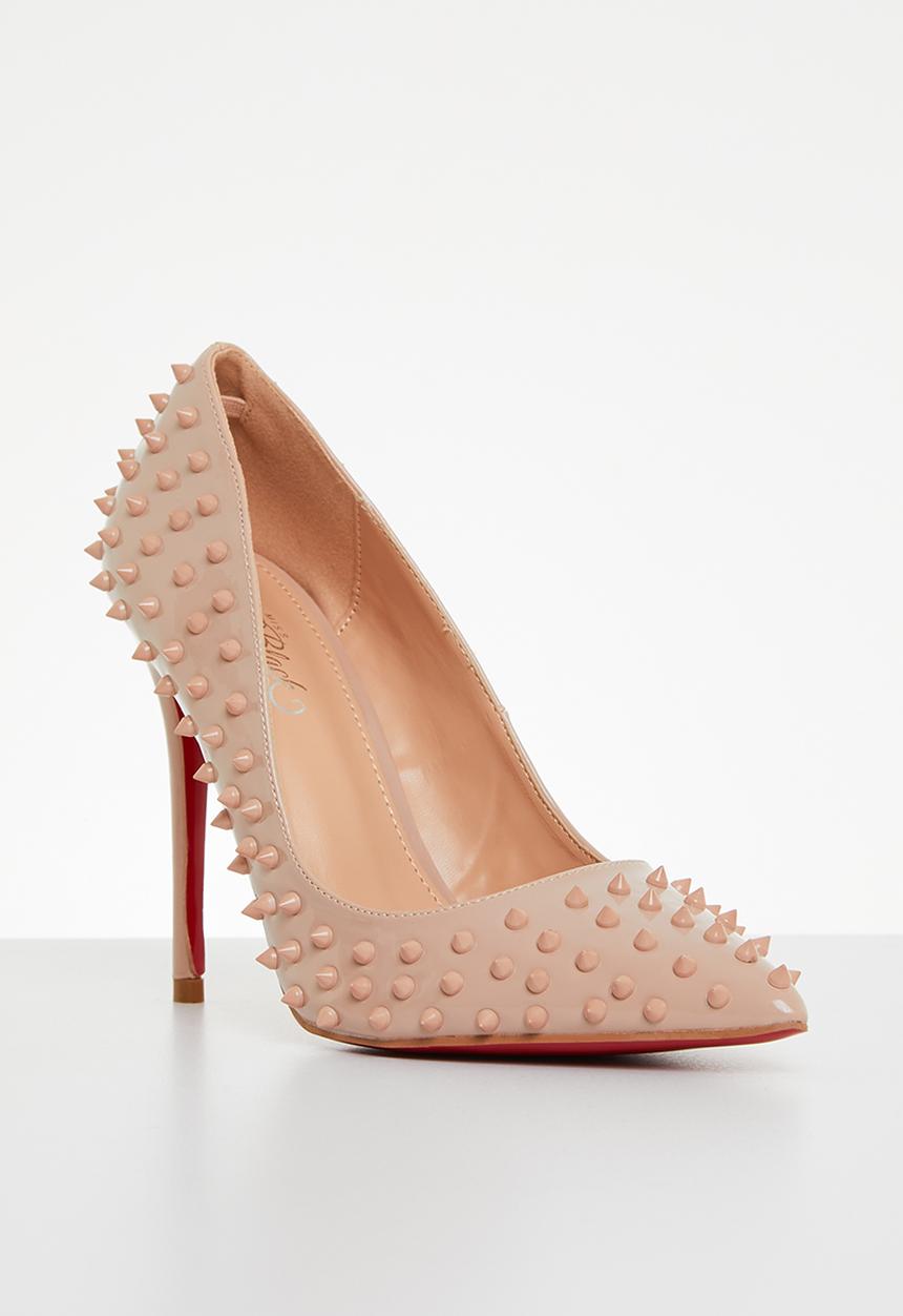 Miss Black - Killer3 barely there court heel - neutral