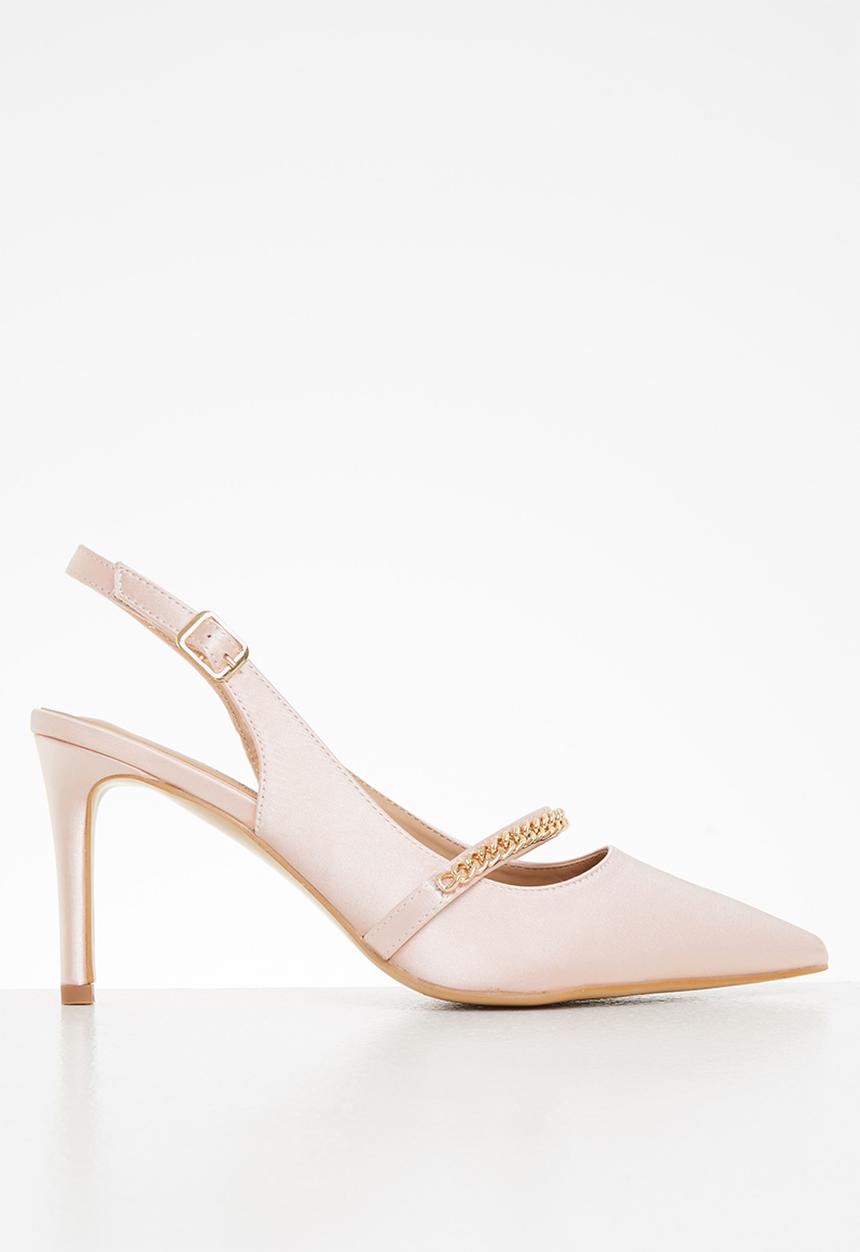 Butterfly Feet - Jody 1 barely there stiletto heel - pink