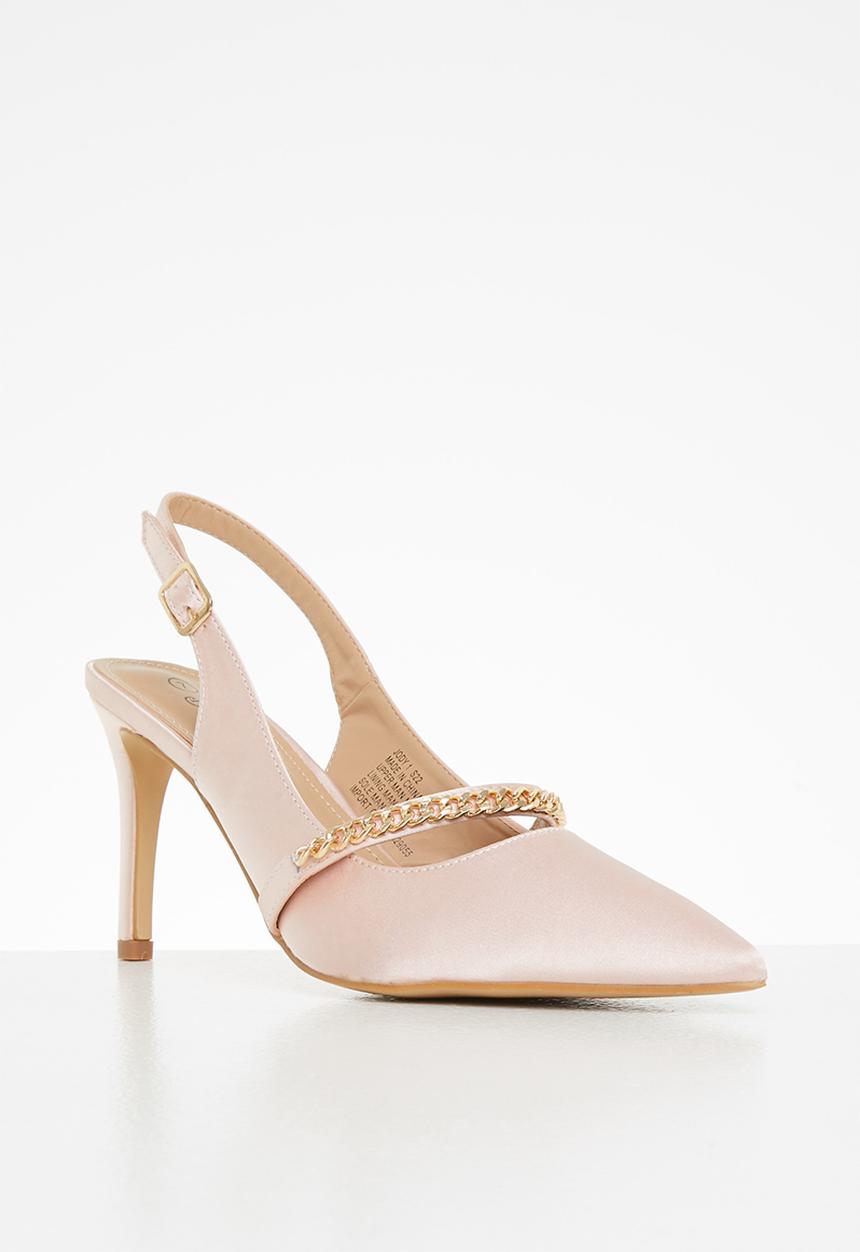 Butterfly Feet - Jody 1 barely there stiletto heel - pink