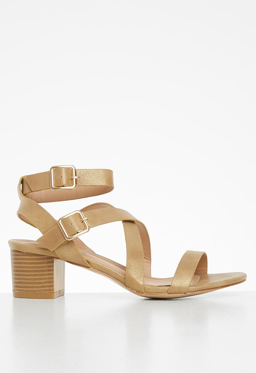 Butterfly Feet - Bonolo 1 ankle tie block heel - tan