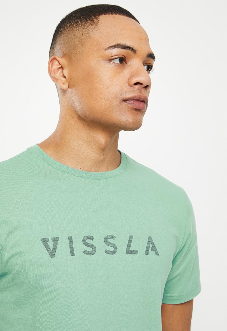 Vissla  - Reverse foundation short sleeve tee - smokey jade