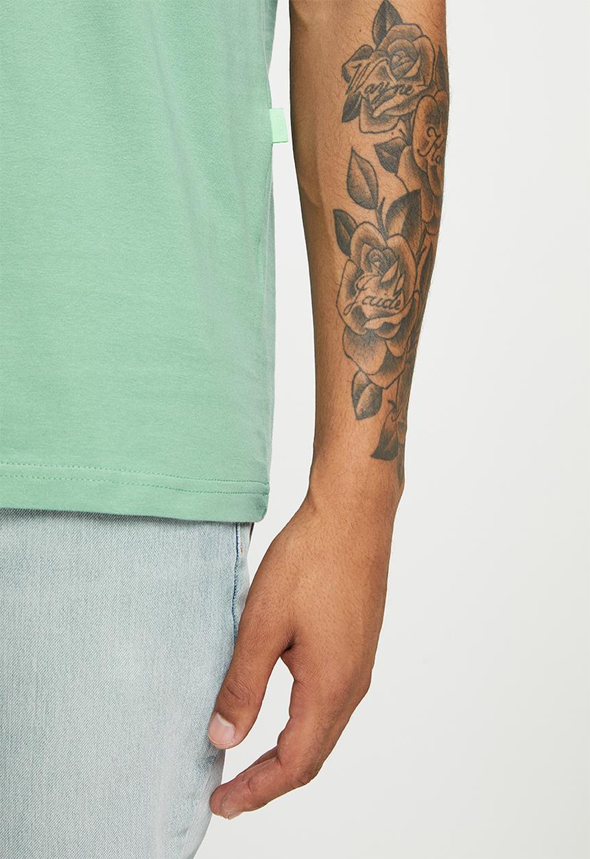 Vissla  - Reverse foundation short sleeve tee - smokey jade