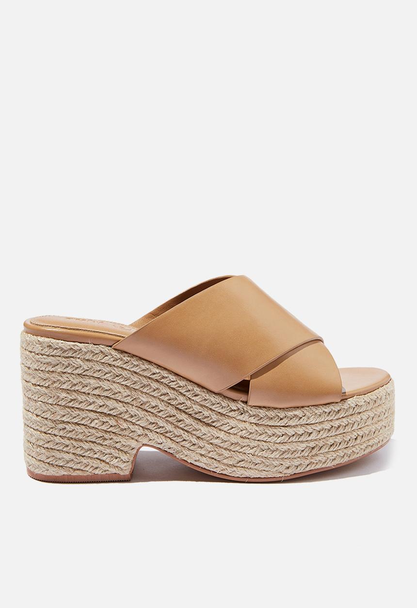 Cotton On - Mia cross over espadrille mule - camel