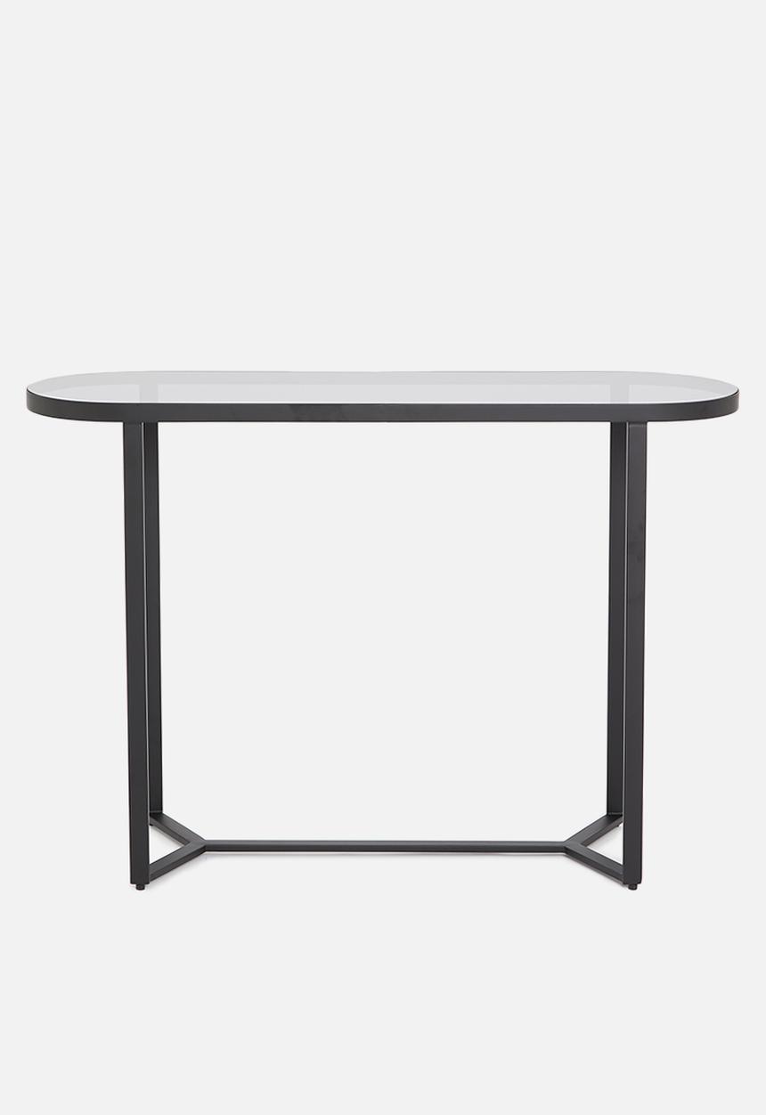 Sixth Floor - Casa console table - black