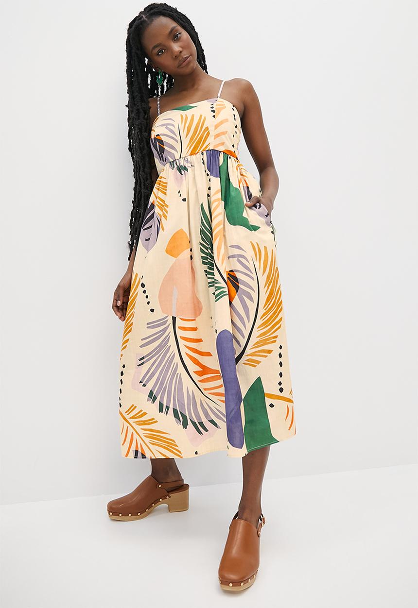 Superbalist - Straight neck babydoll - multi