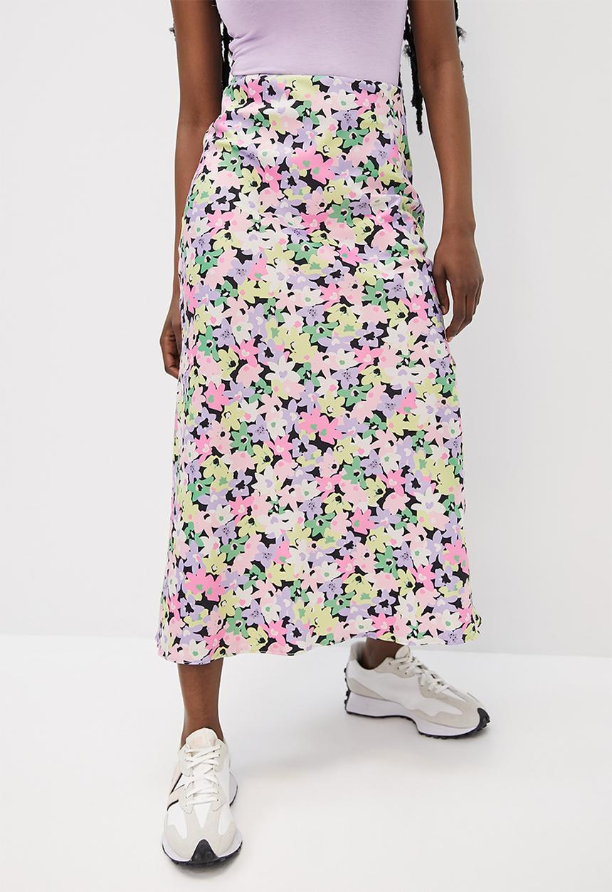 Superbalist - Long slip midi skirt - multi