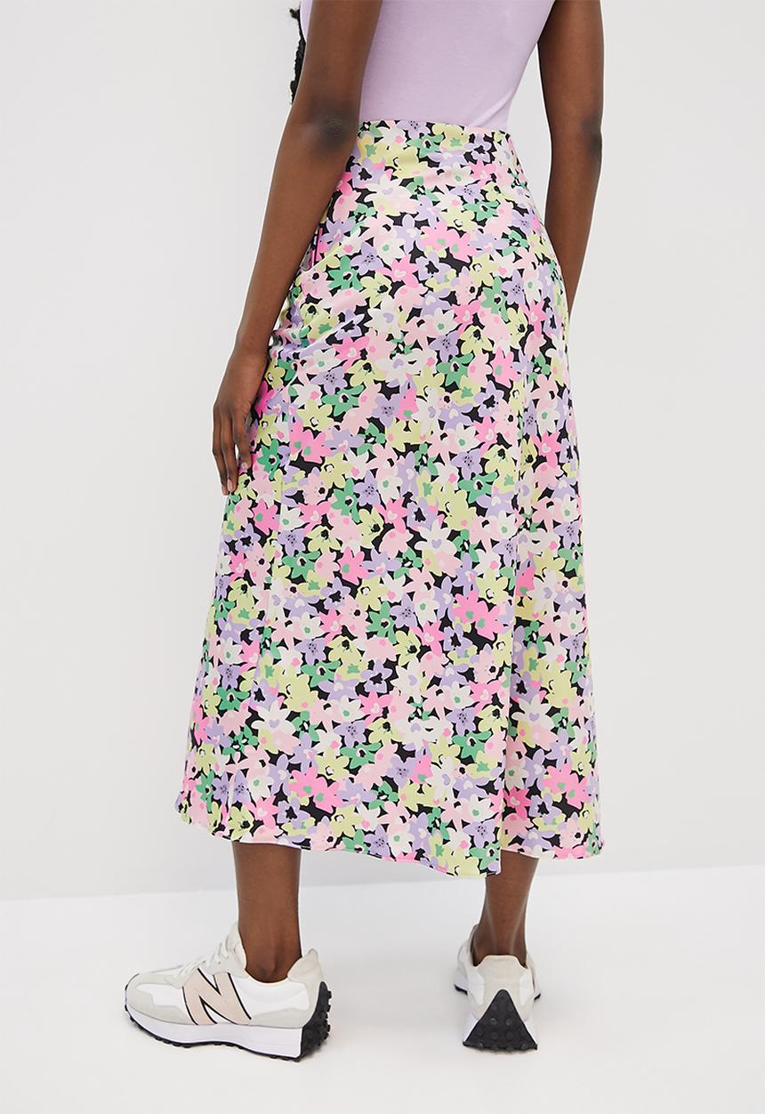 Superbalist - Long slip midi skirt - multi