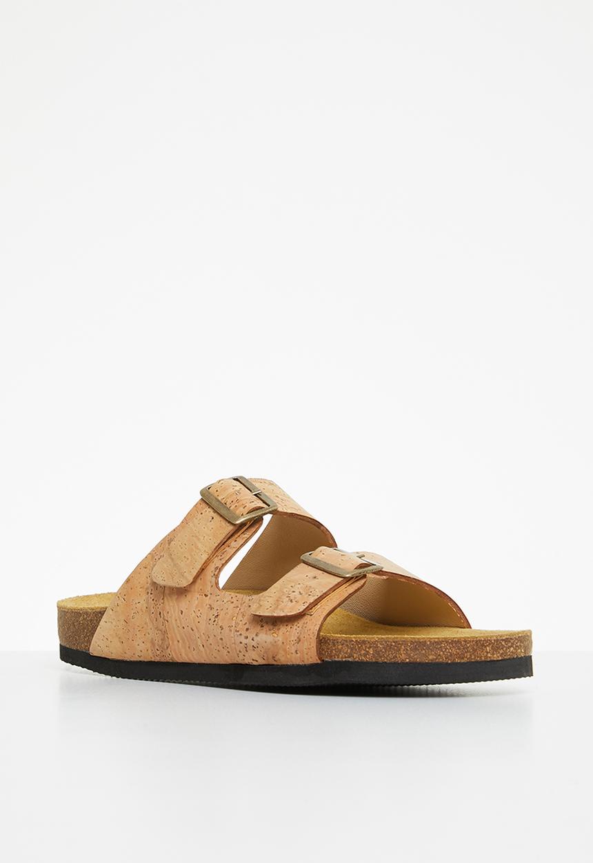 reefer - Signature cork sandals - natural