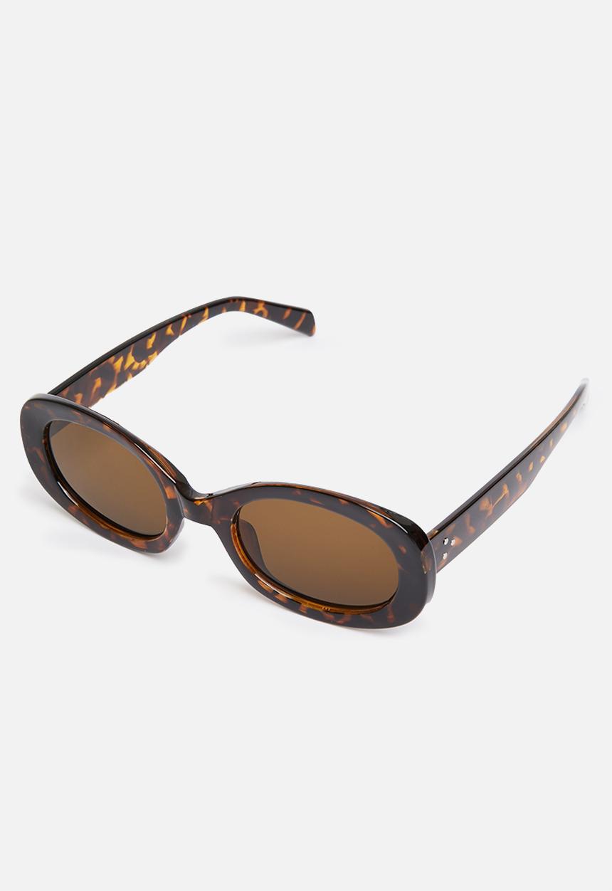 Superbalist - Oval shape sunglasses - tortoise shell