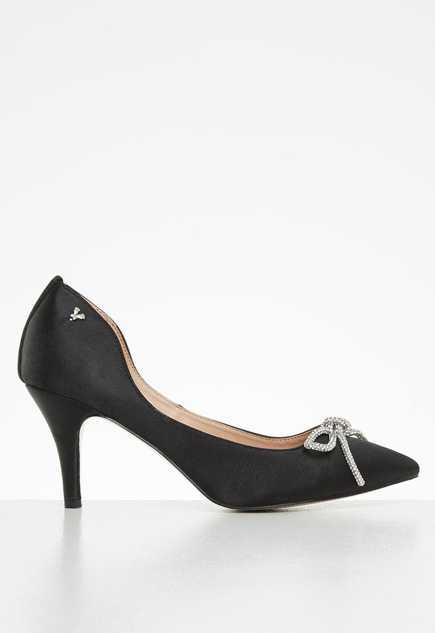 Butterfly Feet - Abbi 2 court stiletto heel - black
