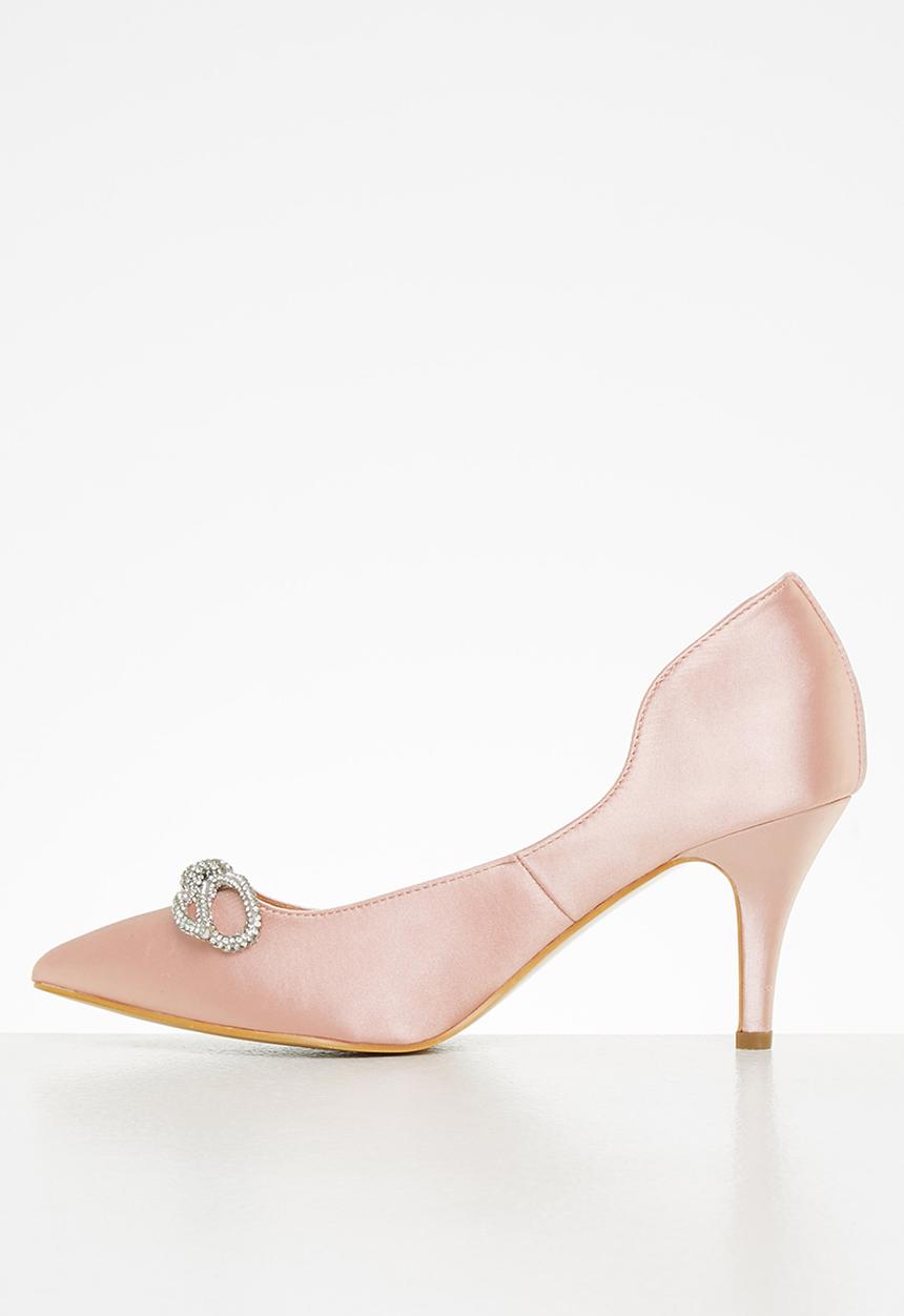 Butterfly Feet - Abbi 2 court stiletto heel - pink