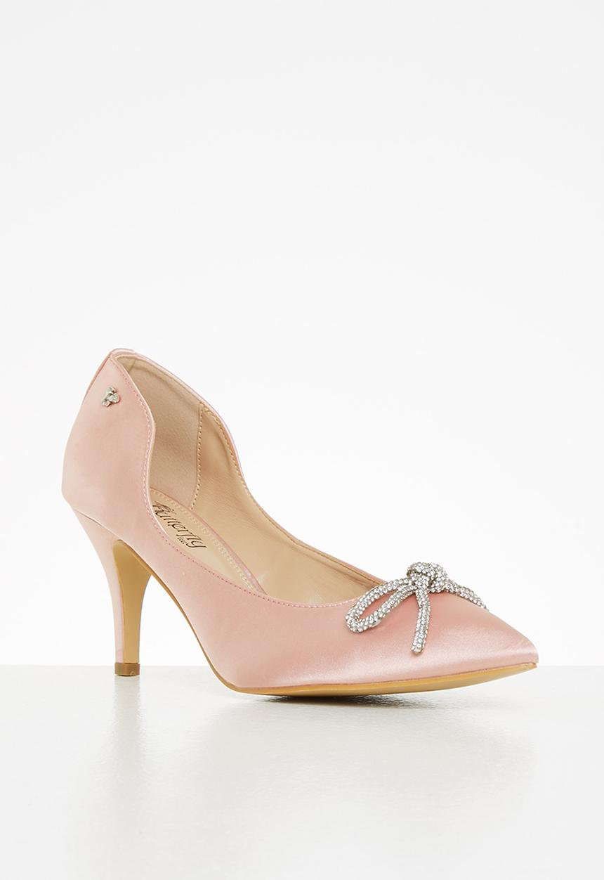 Butterfly Feet - Abbi 2 court stiletto heel - pink