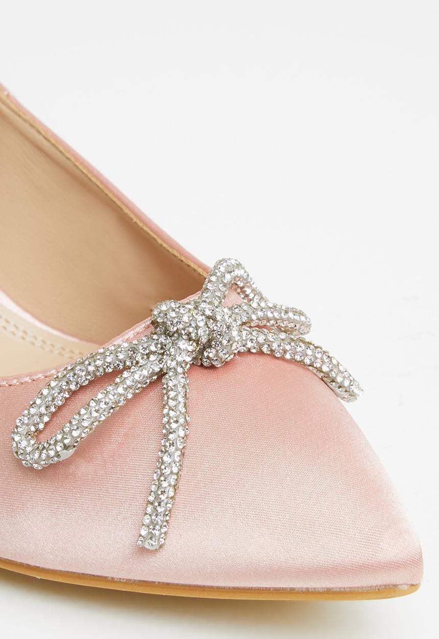 Butterfly Feet - Abbi 2 court stiletto heel - pink