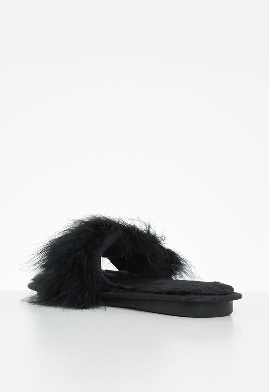 dailyfriday - Debbi open-toe slippers - black