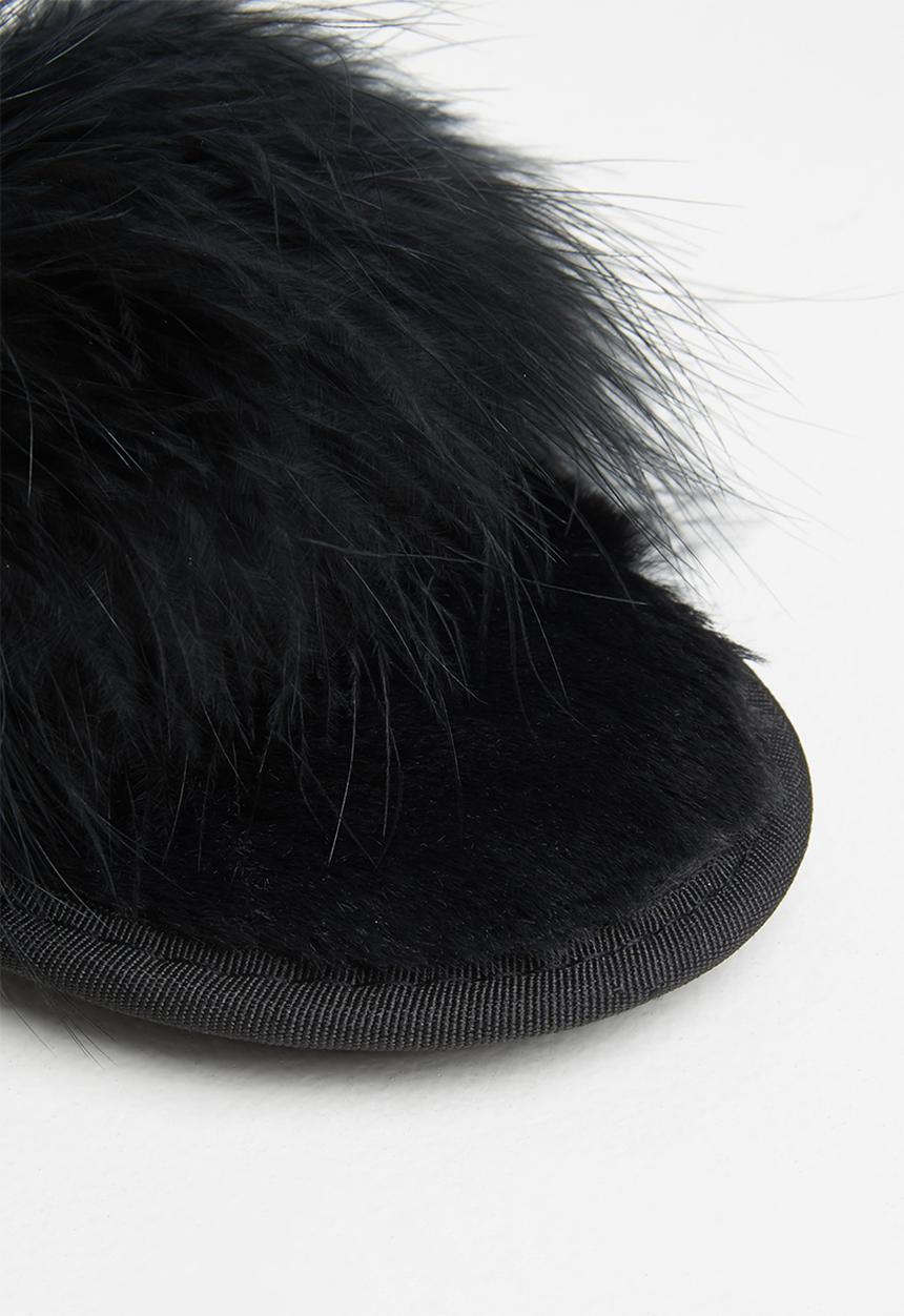 dailyfriday - Debbi open-toe slippers - black