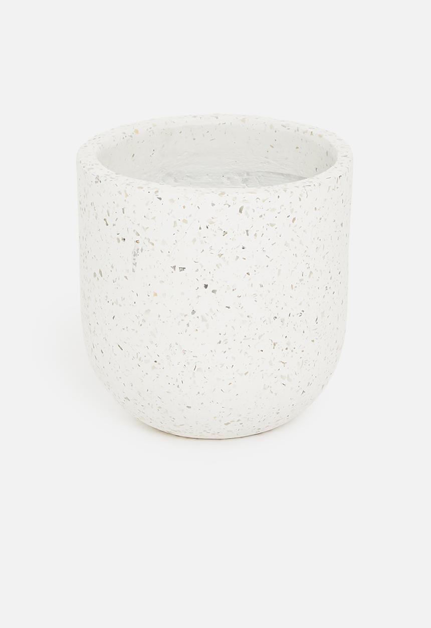 Potanical - Mother of pearl planter - cream seashell