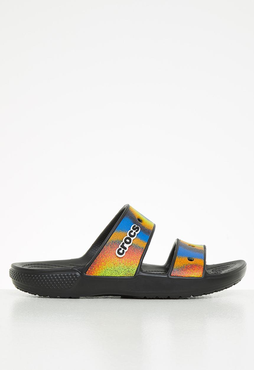 Crocs - Classic crocs spray dye sandal - multi