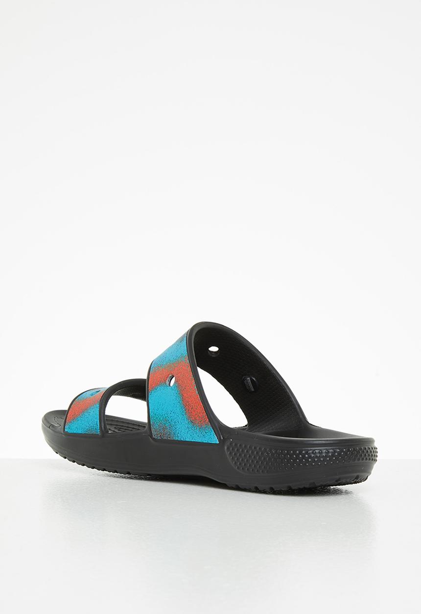 Crocs - Classic crocs spray dye sandal - multi