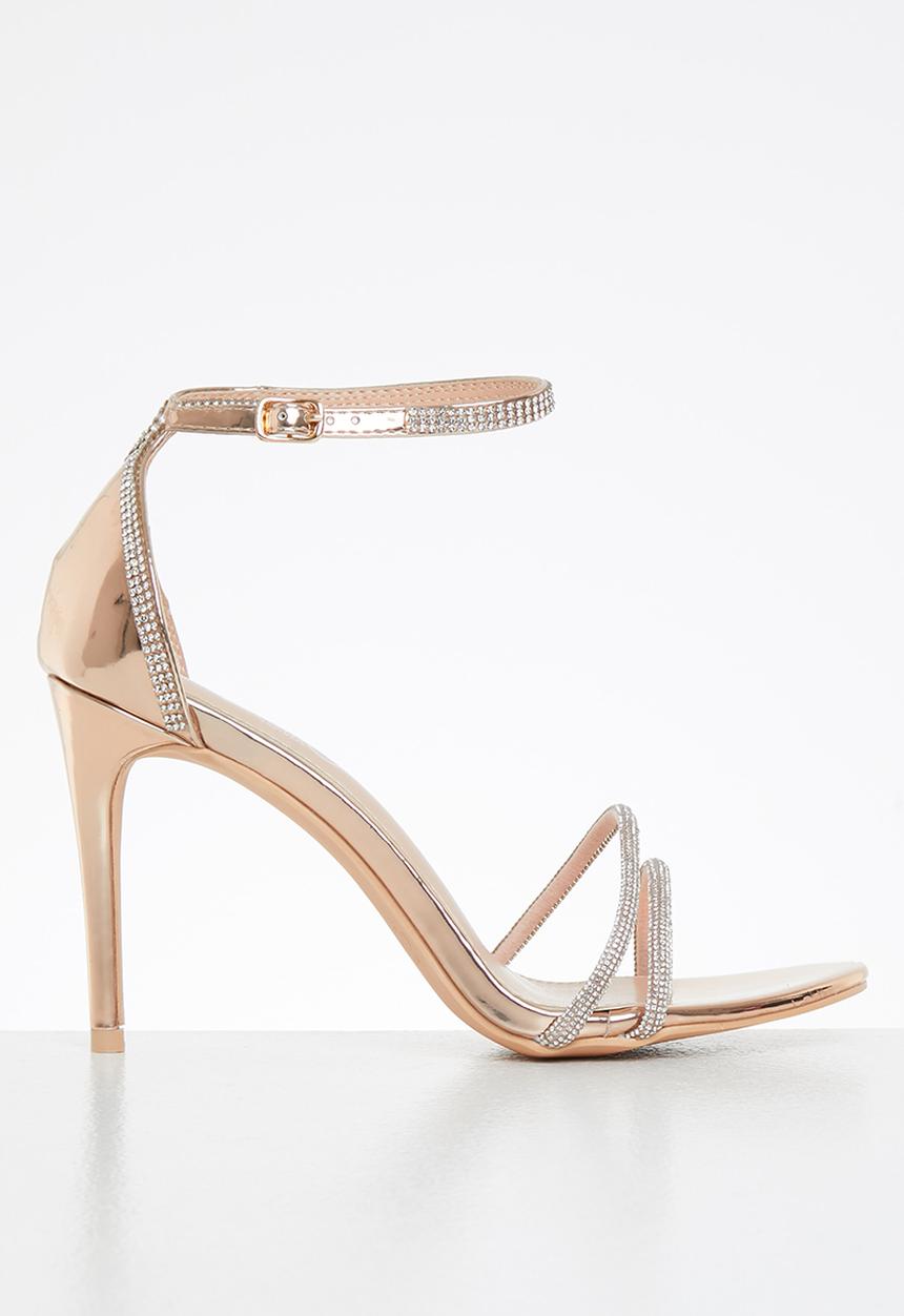 Miss Black - Jazz1 stiletto heel - rose gold