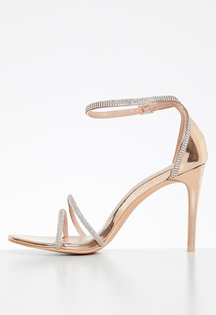 Miss Black - Jazz1 stiletto heel - rose gold