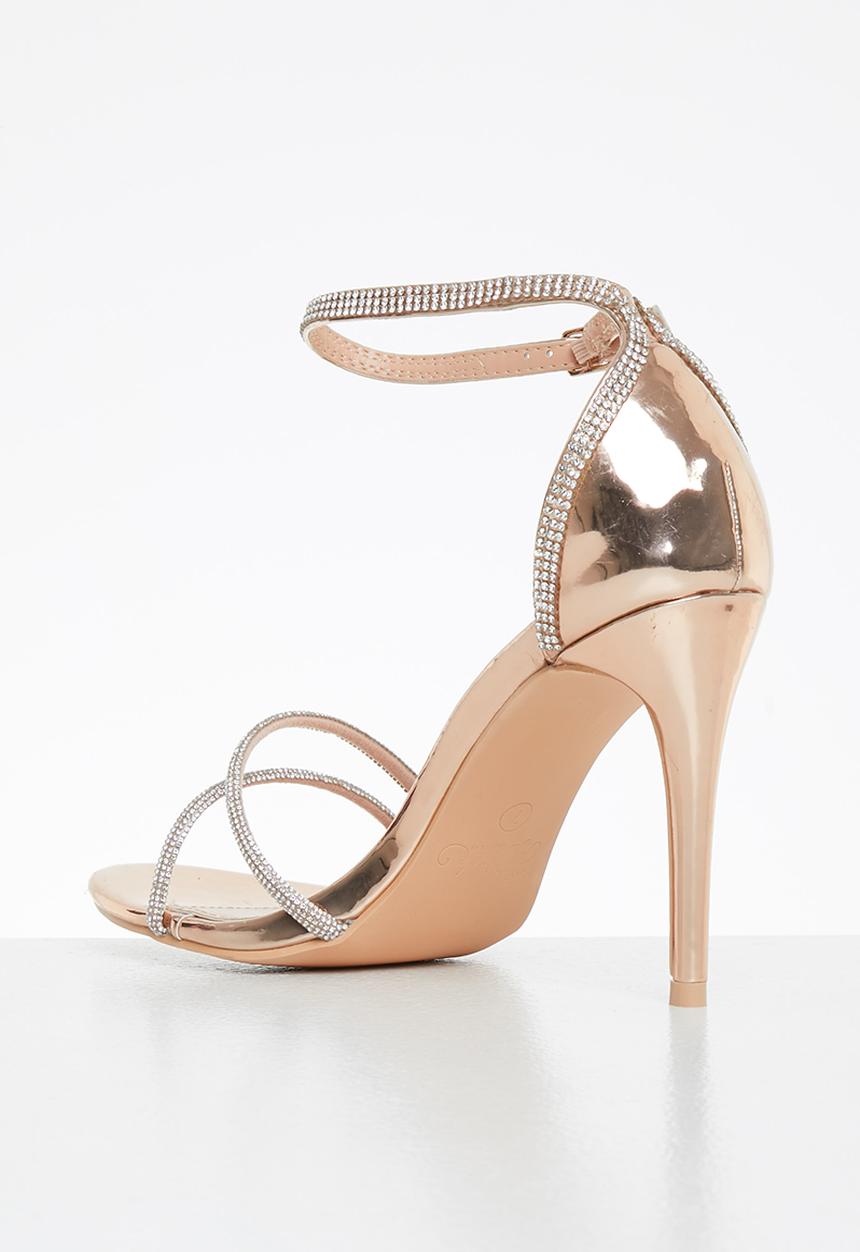 Miss Black - Jazz1 stiletto heel - rose gold
