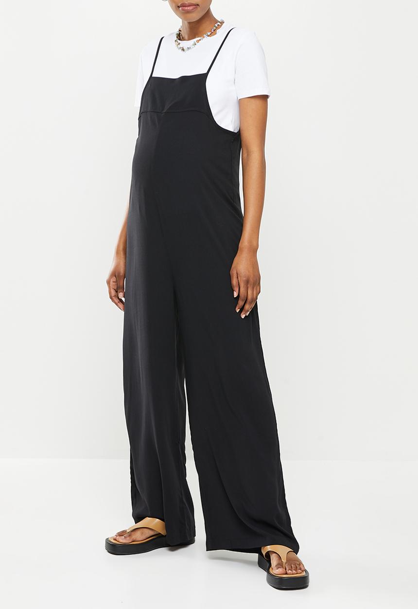 Superbalist - Maternity wide leg jumpsuit - black