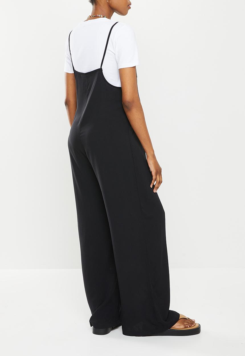 Superbalist - Maternity wide leg jumpsuit - black