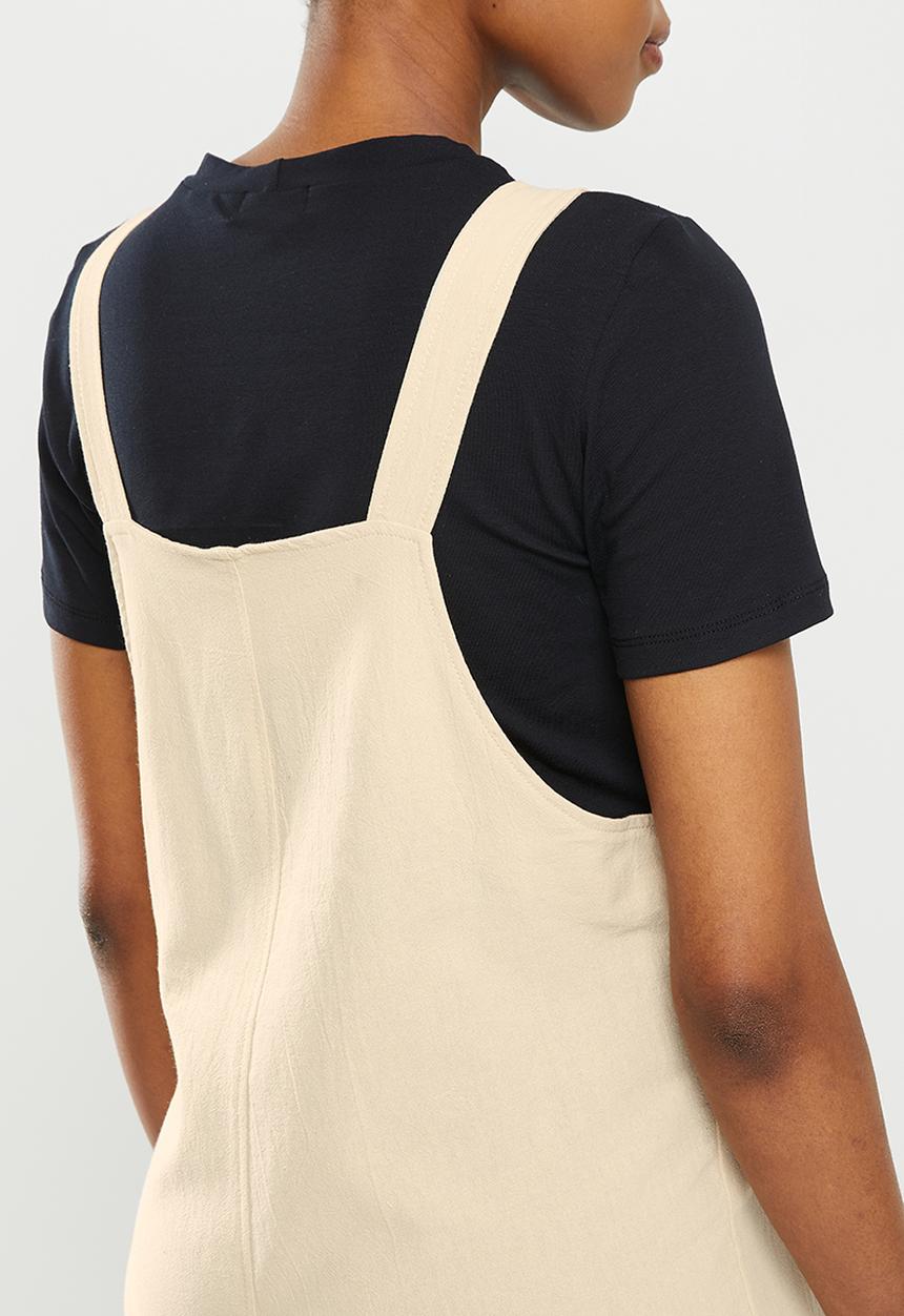 Superbalist - Maternity tapered leg jumpsuit - stone