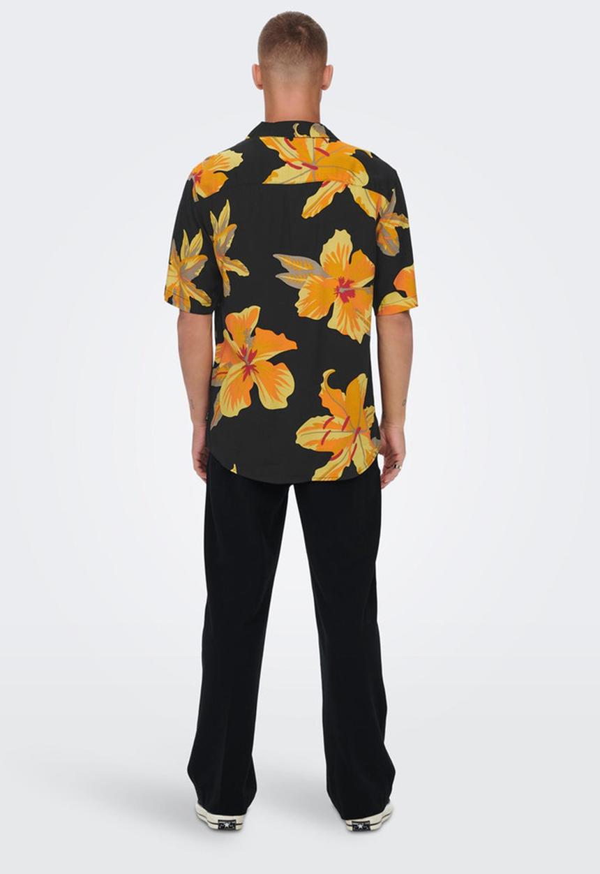 Only & Sons - Dan life shirt - acacia