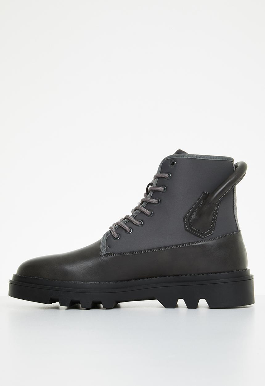 MAZERATA - Vinchey 8 lea & lycra - grey