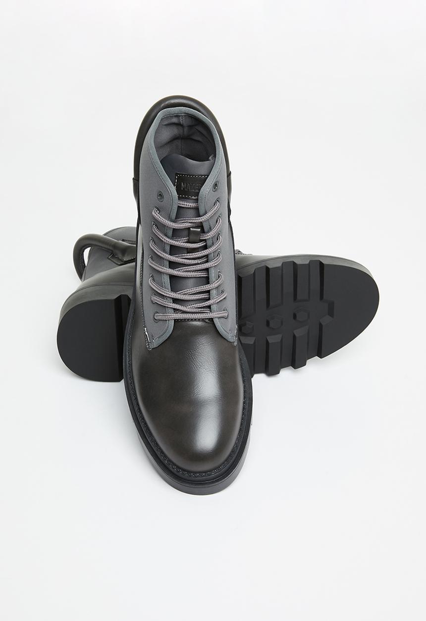MAZERATA - Vinchey 8 lea & lycra - grey
