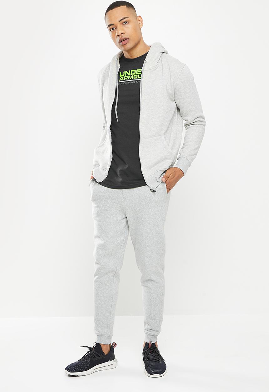 Under Armour - Ua multicolor box logo short sleeve - black & quirky lime