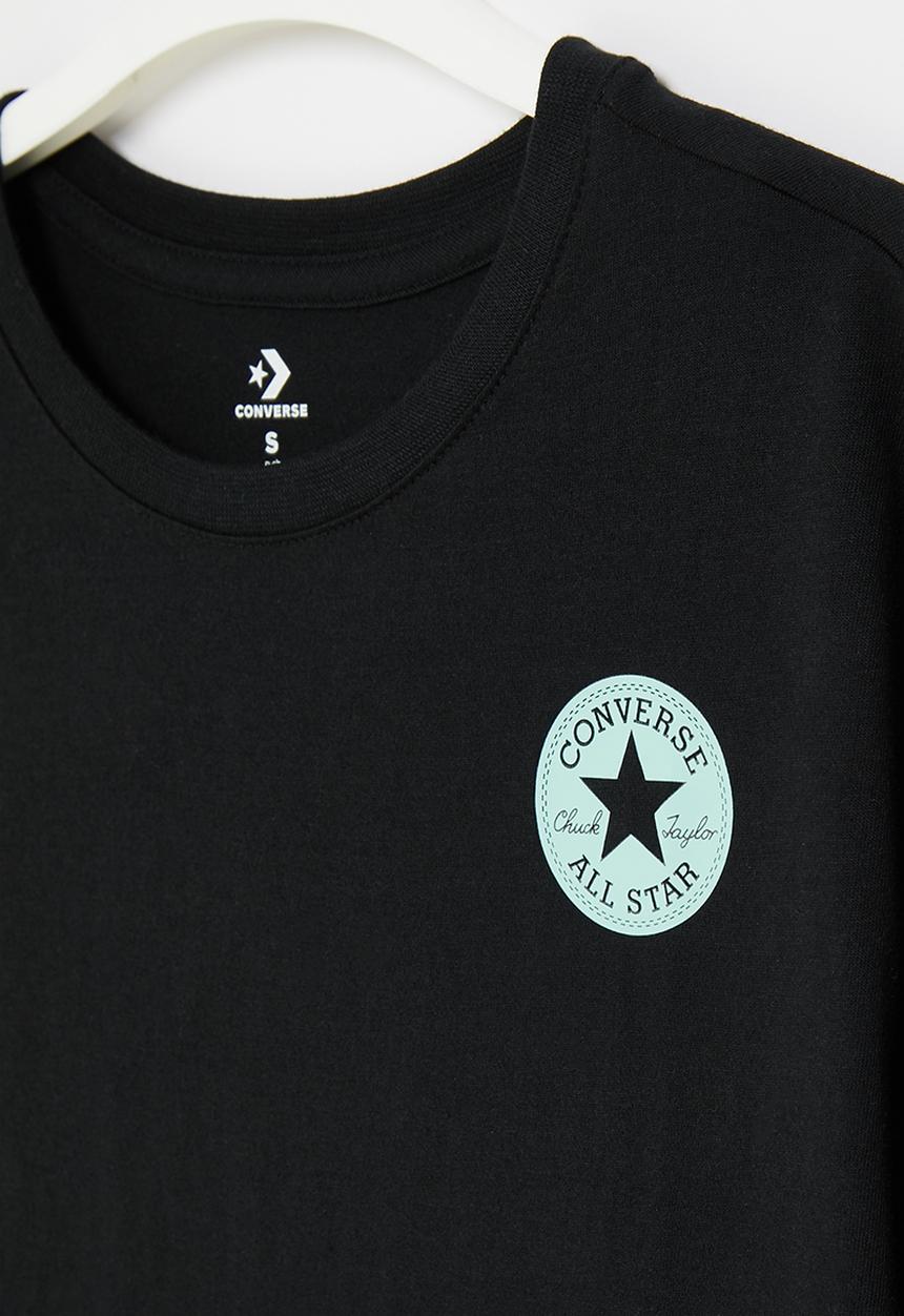 Converse - Cnvg tie dye wrap boxy tee - black