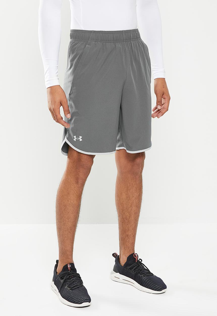 Under Armour - Ua hiit woven shorts - pitch grey & modgray