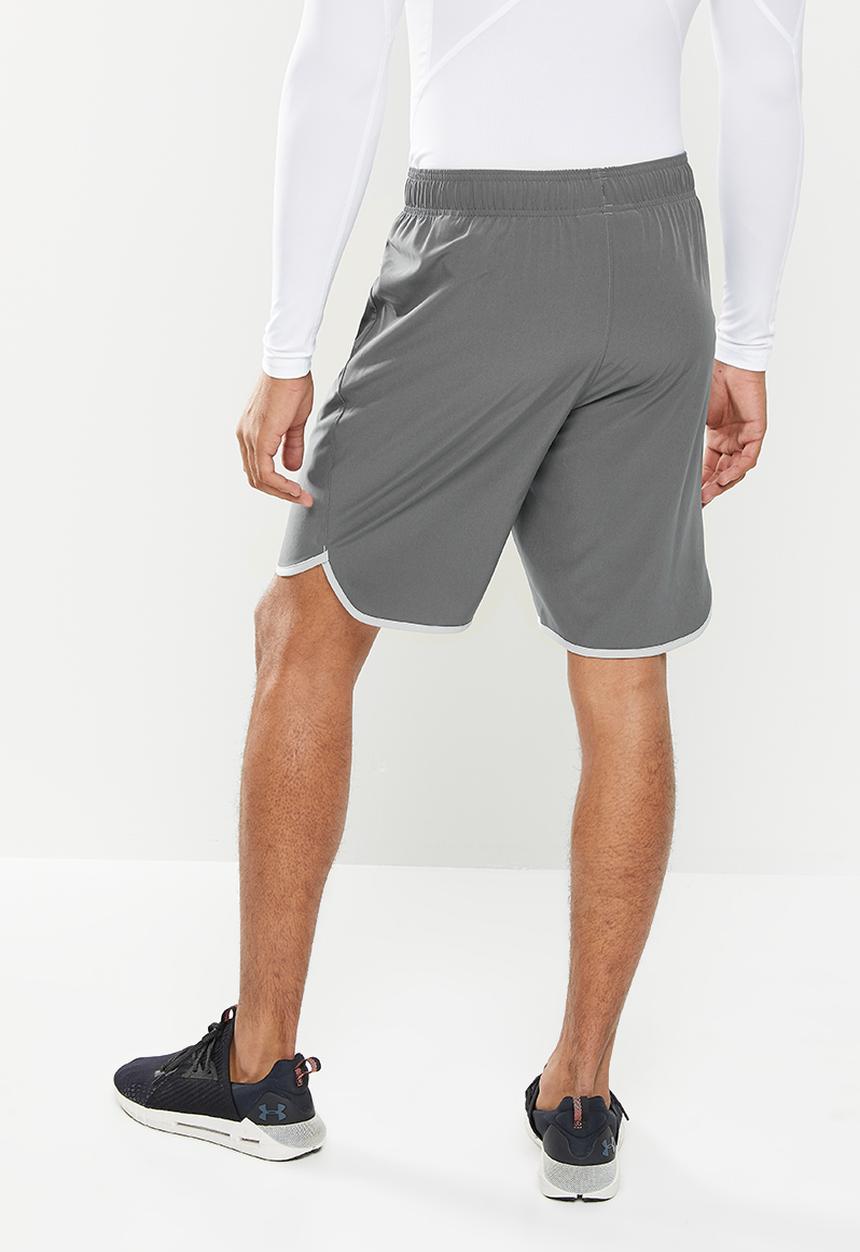 Under Armour - Ua hiit woven shorts - pitch grey & modgray