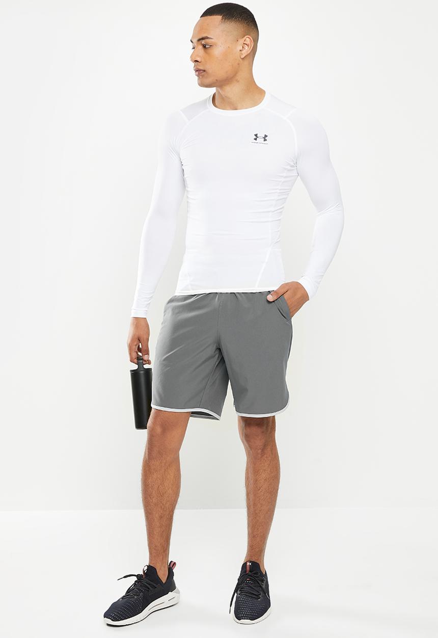 Under Armour - Ua hiit woven shorts - pitch grey & modgray