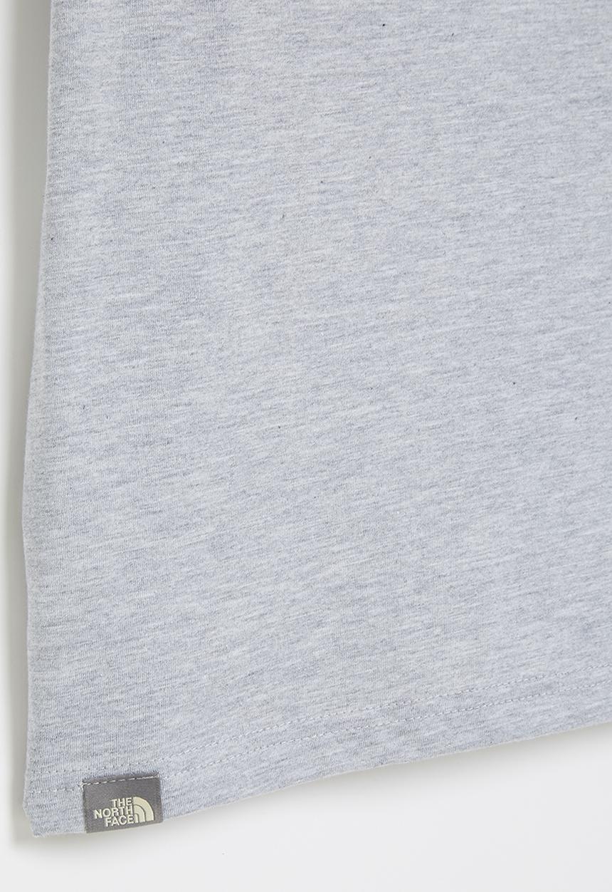 The North Face - Teen oversized short sleeve tee - grey