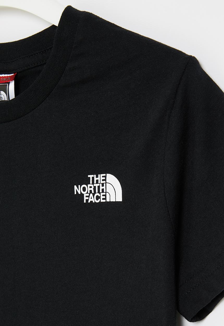 The North Face - Teens short sleeve simple dome tee - black & white