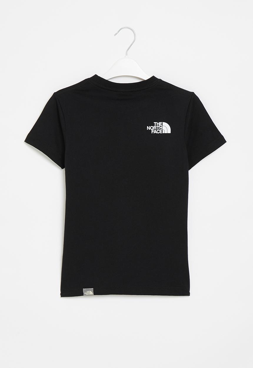 The North Face - Teens box short sleeve tee - black & white