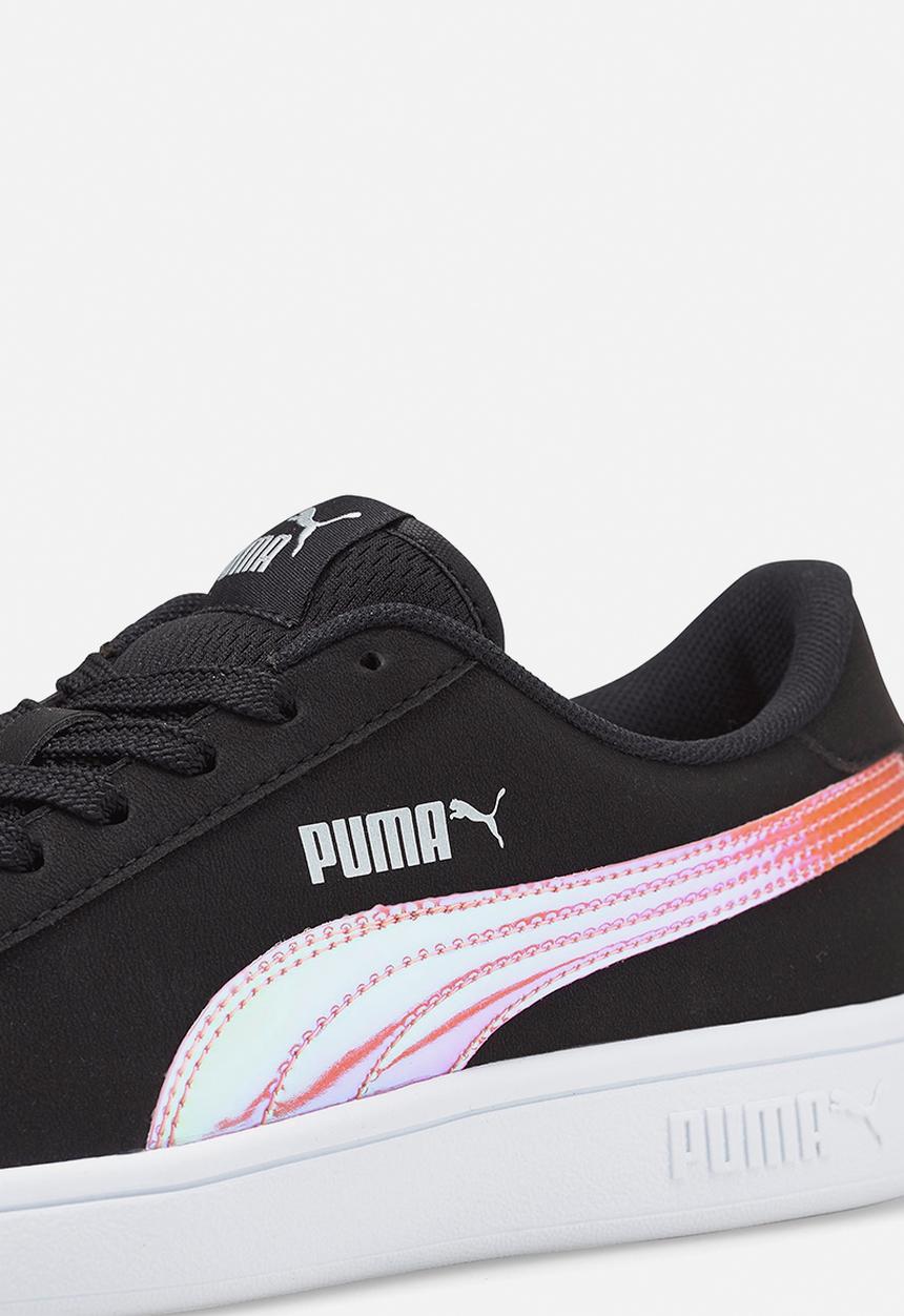 PUMA - Puma smash v2 holo jr - puma black-puma silver