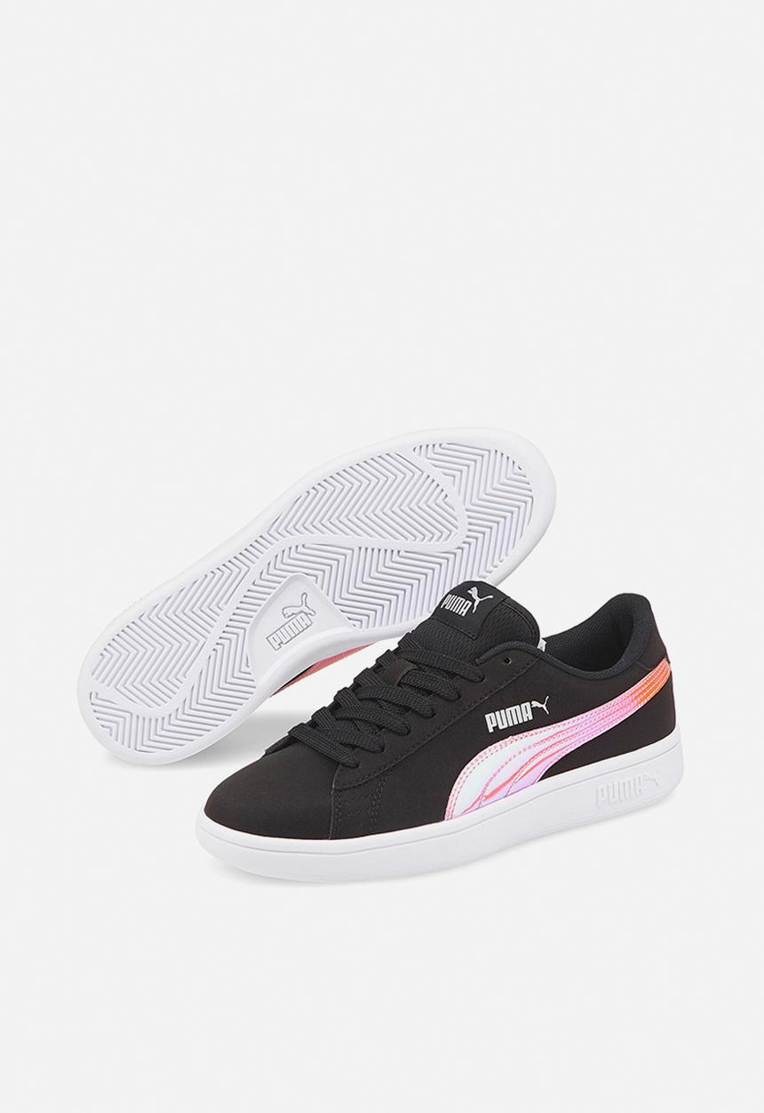 PUMA - Puma smash v2 holo jr - puma black-puma silver
