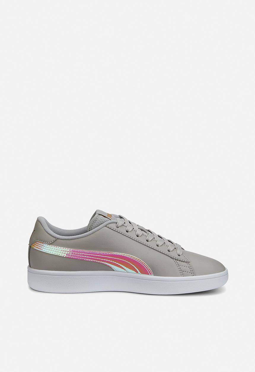 PUMA - Puma smash v2 holo jr - gray violet-puma team gold