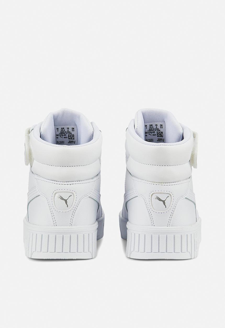 PUMA - Carina 2.0 mid jr - puma white-puma white-puma silver