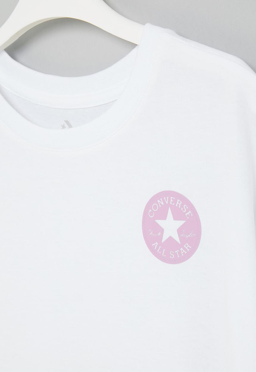 Converse - Cnvg tie dye wrap boxy tee - white