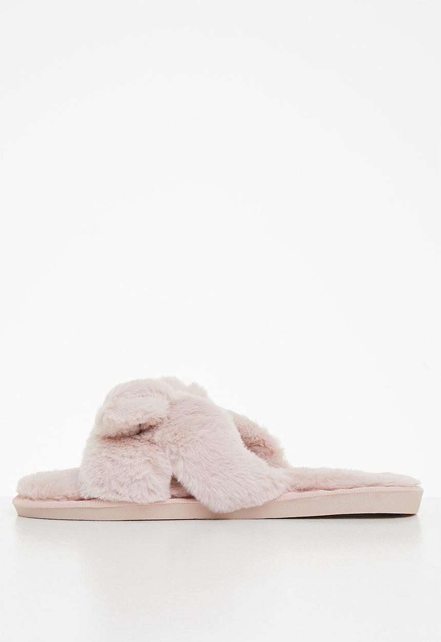 dailyfriday - Amber bow slippers - pink