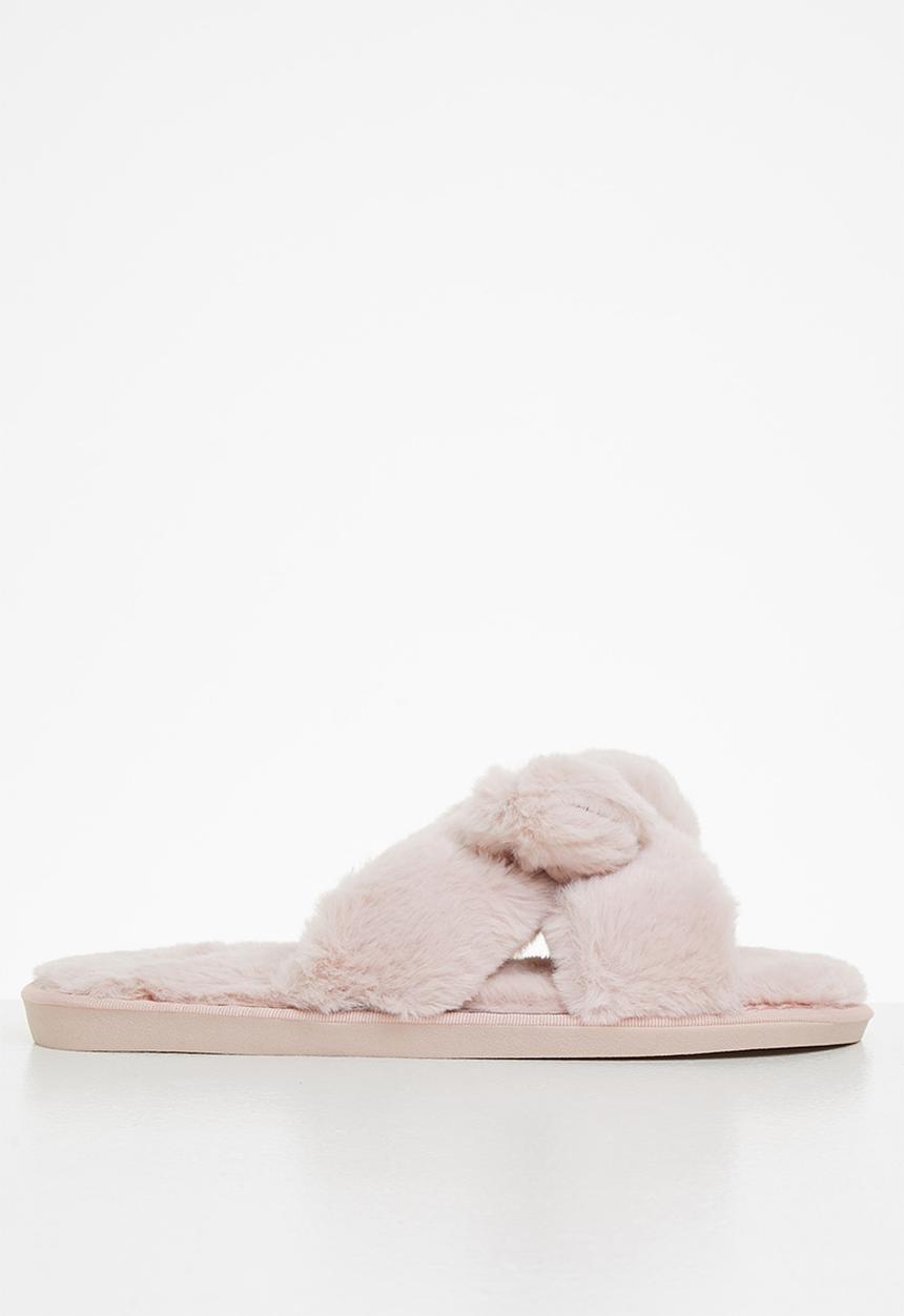dailyfriday - Amber bow slippers - pink