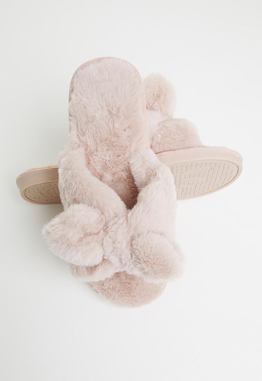 dailyfriday - Amber bow slippers - pink