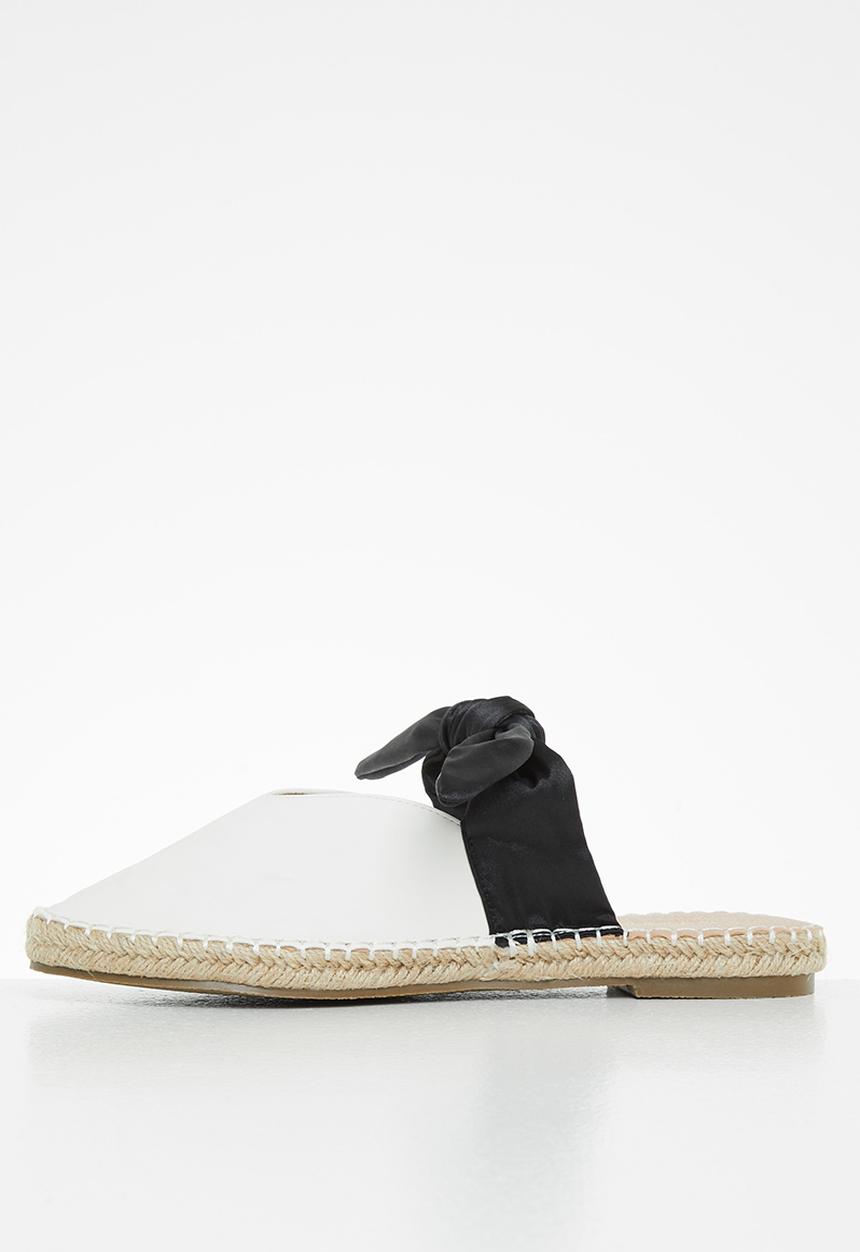 Viabeach - Bamboo 3 espadrille mule - white combo